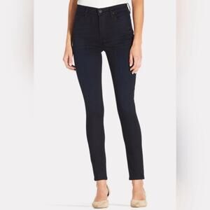 Hudson Barbara Super Skinny Black Shimmer 28